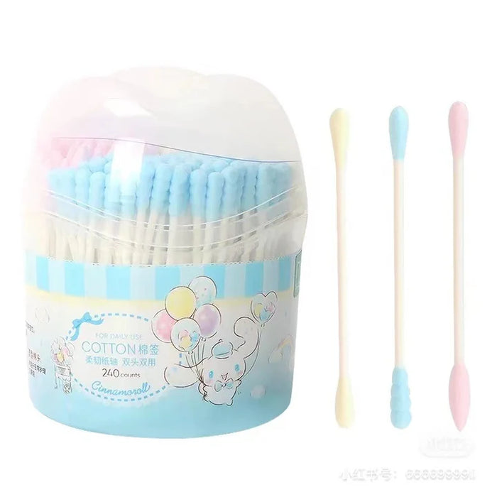 MINISO Cinnamoroll Assorted Cotton Swabs  240PCS