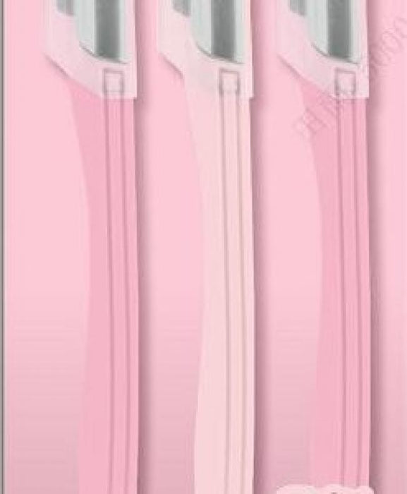 Minios Tulip Garden Collection Professional Eyebrow Razors (3 pcs)