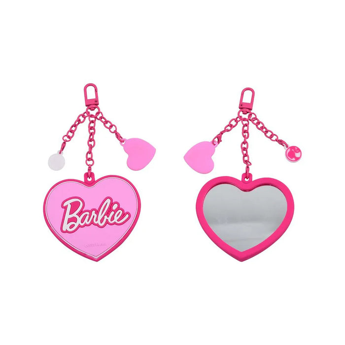 Miniso Barbie Collection Heart Compact Mirror