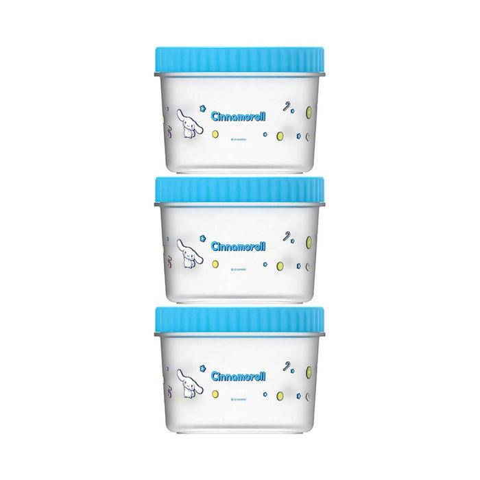 Miniso Cinnamoroll Interesting Adventure Food Storage Container (3 pcs, 500mL)