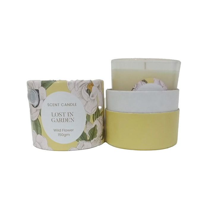 Miniso Lost in Garden Candle 150GM(Wild Flower)