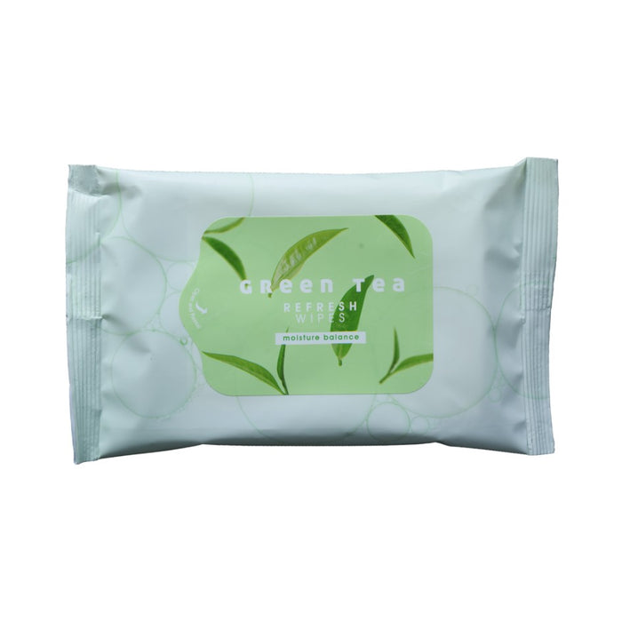 Miniso Refresh Wipes 15 Sheets(Green Tea)