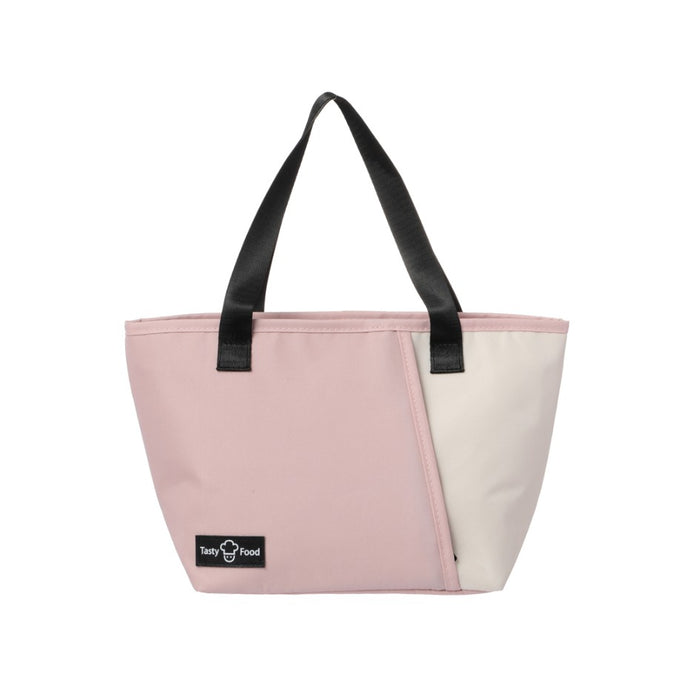 Miniso Color Blocking Mouse Trapezoid Lunch Bag Pink