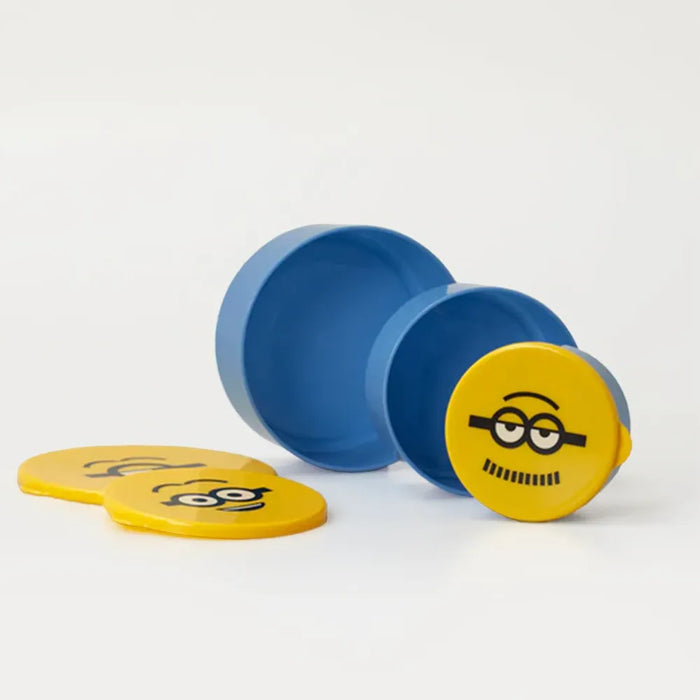 Minions Collection Food Storage Box (3 pcs)(Yellow)