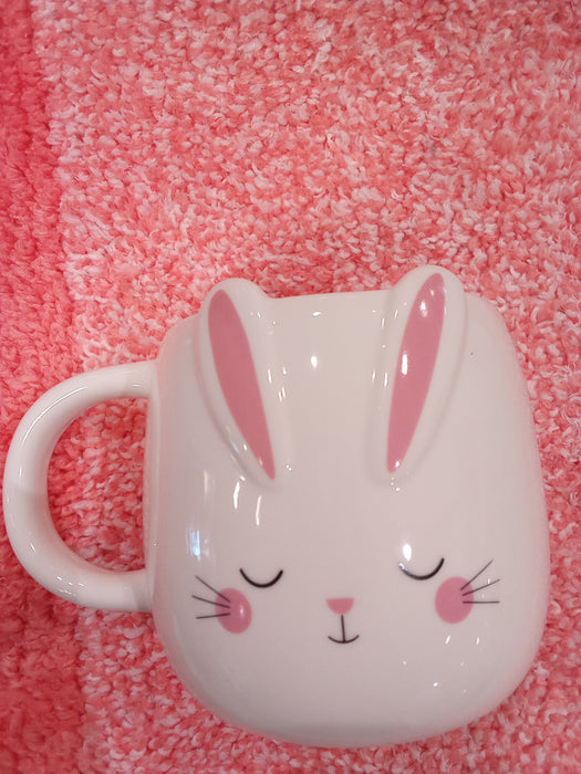 Miniso Spring Series Ceramic Mug 510ml Rabbit