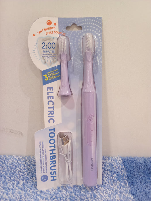 Miniso Sonic Electric Toothbrush (Purple)