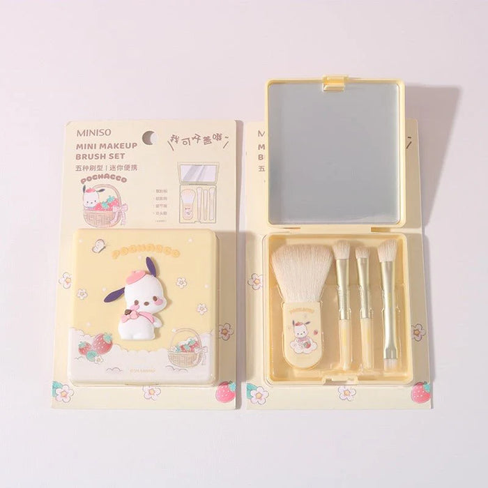 Miniso Sanrio characters Mini Makeup Brush Set Pochacco