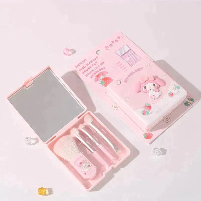 Miniso Sanrio characters Mini Makeup Brush Set My Melody