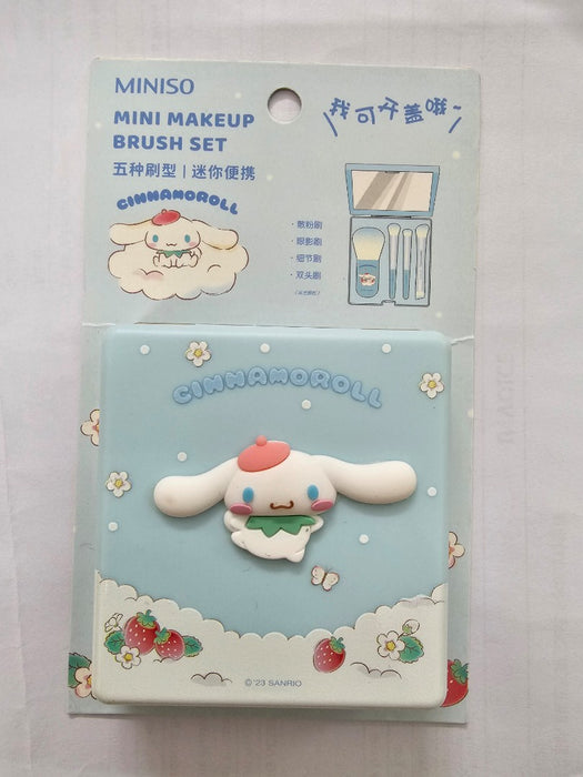 Miniso Sanrio characters Mini Makeup Brush Set Cinnamorroll