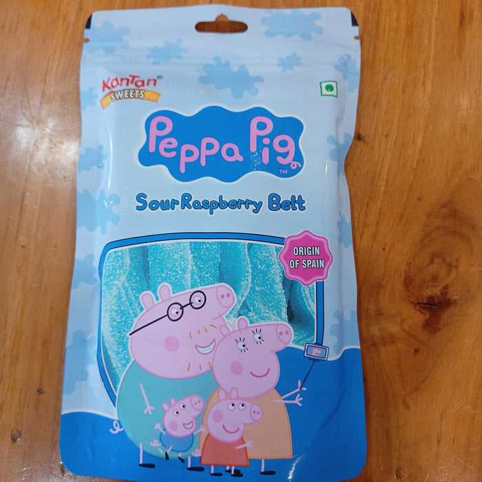 Fini Peppa Pig Sour Raspberry Belt, 48g