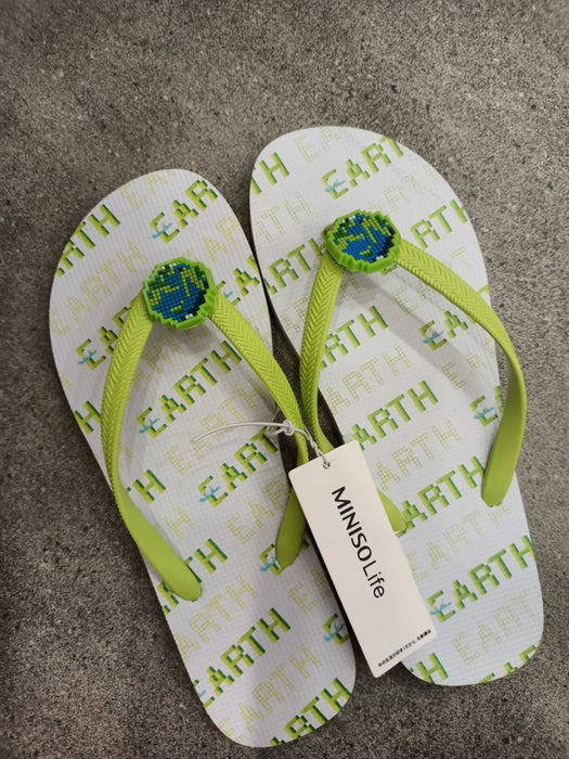 Miniso I Love Earth Women Flip Flop