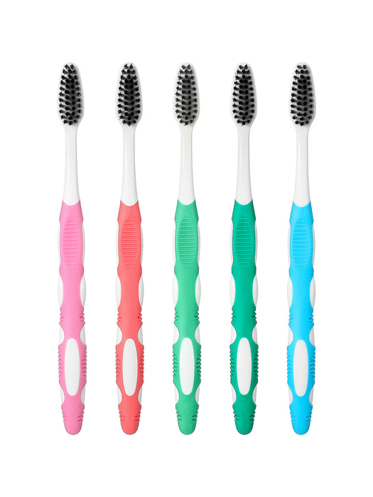 Miniso Gum Care Binchotan Toothbrushes (5 pcs)