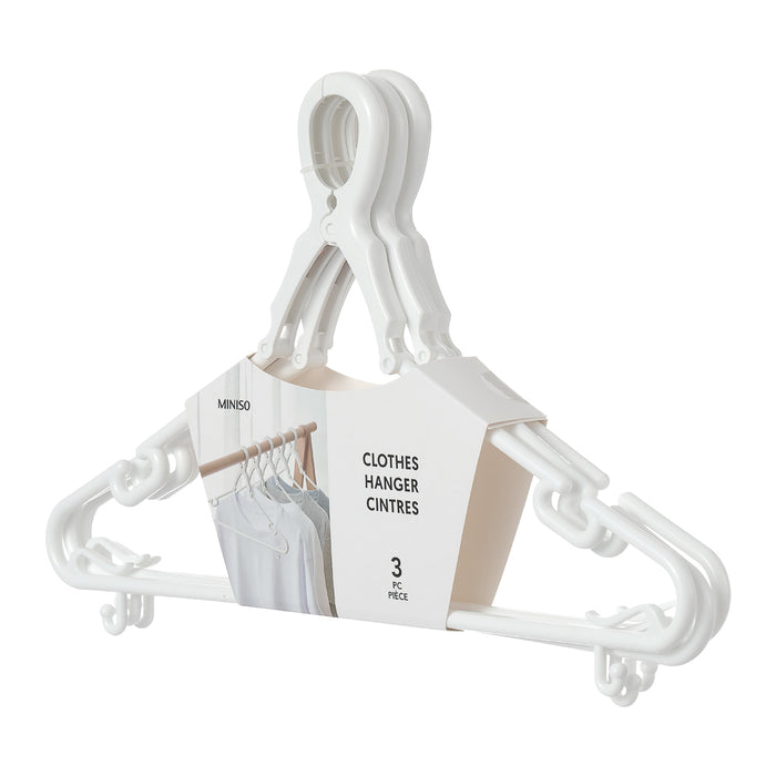 Miniso Multifunctional Windproof Clothes Hangers (3 pcs)