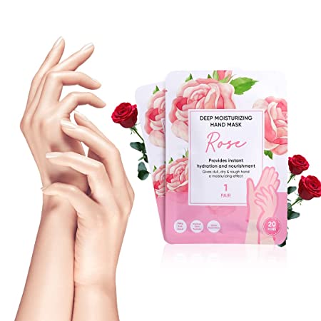 MINISO Hands Moisturizing Gloves (Rose)