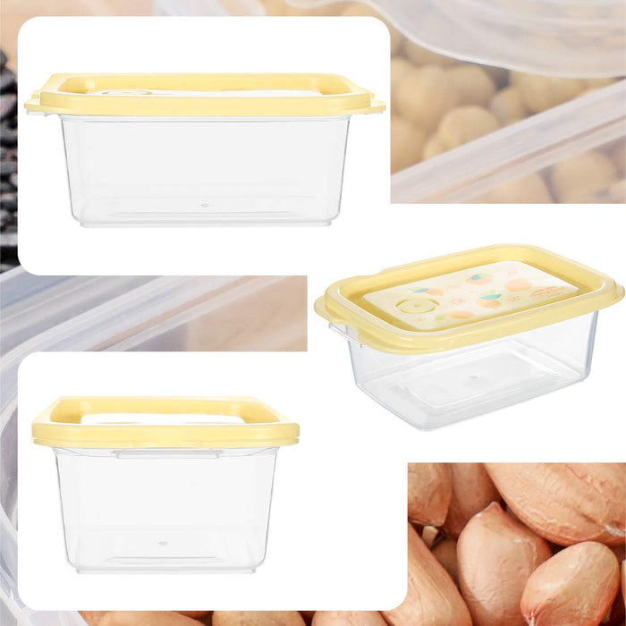 Miniso Food Container 3Pcs Set, Yellow