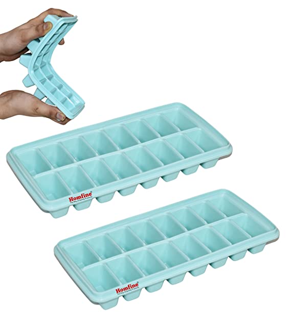 Miniso Ice Cube Tray 2pcs (Light Blue)