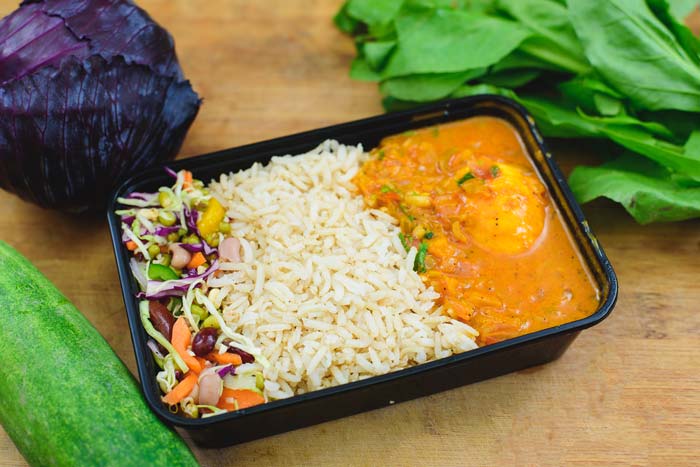 The Stayfit Kitchen Egg Curry Mini Meal