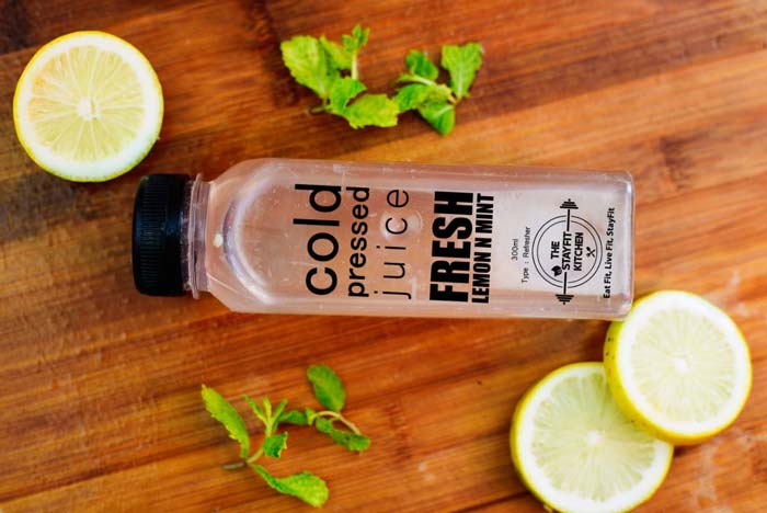 The Stayfit Kitchen Cold Pressed Juice Fresh Lemon & Mint