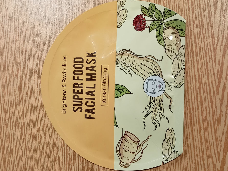 Miniso Super Food Facial Mask (Korean Ginseng)