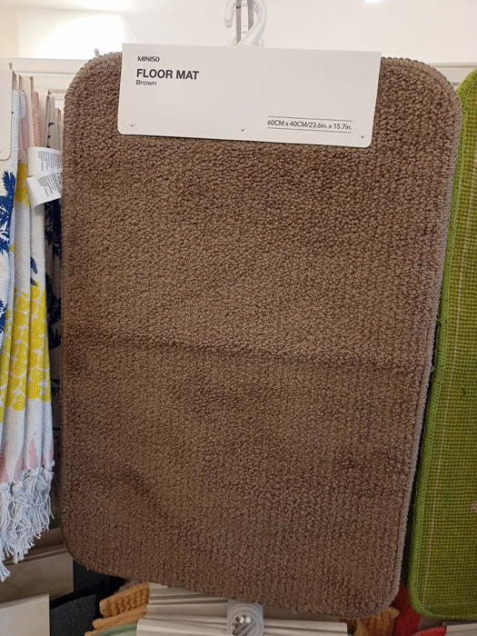 Miniso Floor Mat (Brown)