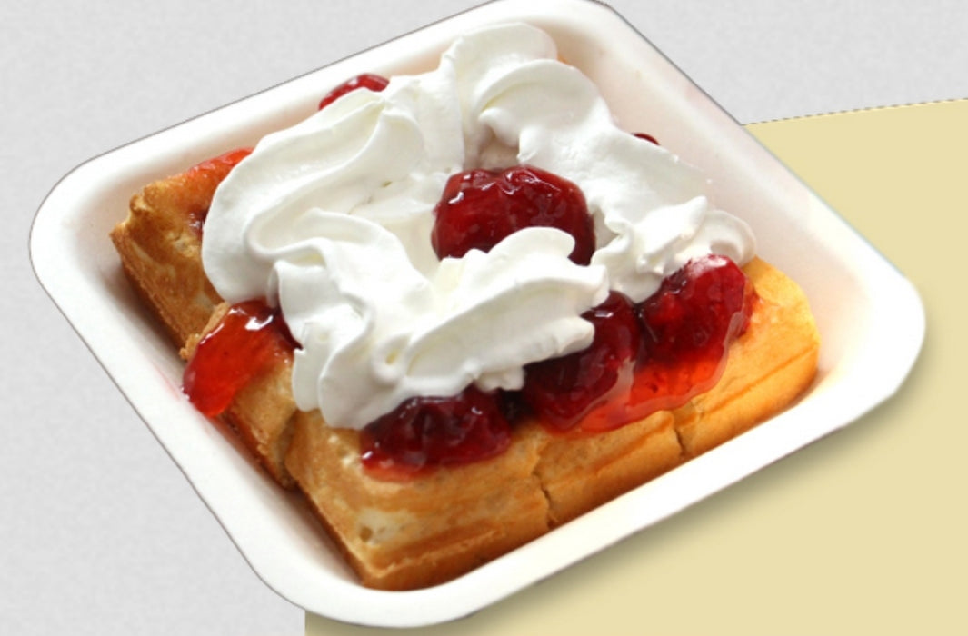 Dr. Bubbles American Waffle - Strawberry n Cream