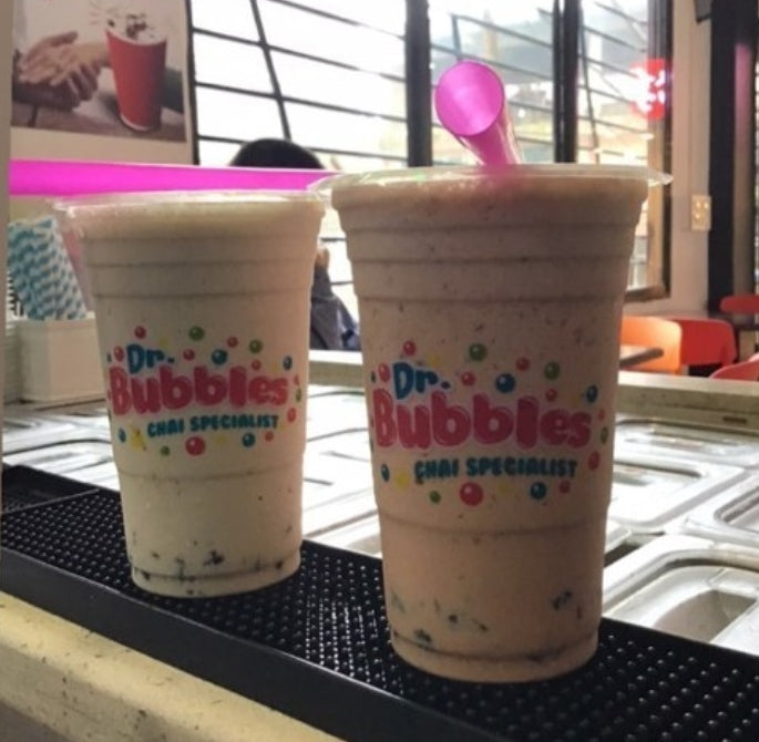 Dr. Bubbles Bubble Shake Small Cup - Irish Coffee