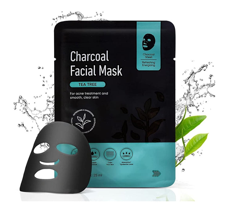 MINISO Charcoal Facial Mask(Tea Tree
)