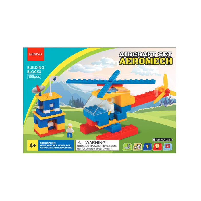 Miniso Building Blocks 165 PCS (Aeromech)