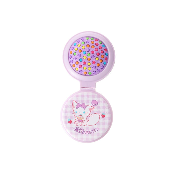 Miniso Lolita Tea Party Collection Hair Brush with Mirror Purple