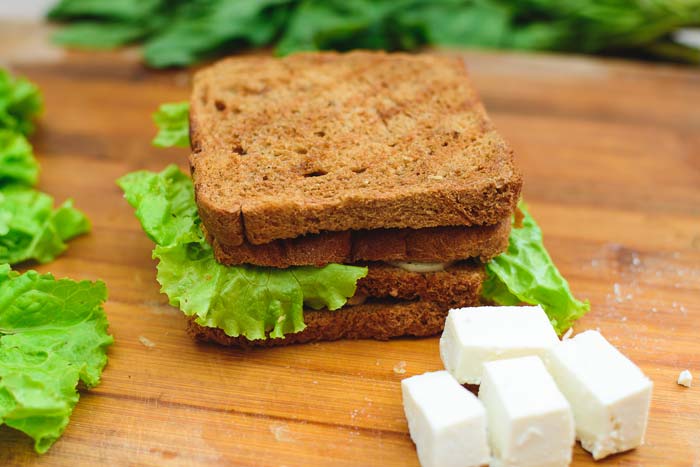 The Stayfit Kitchen Paneer Sandwich