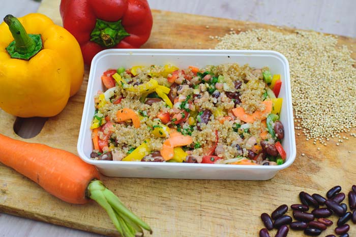 The Stayfit Kitchen Quinoa Veggie Salad