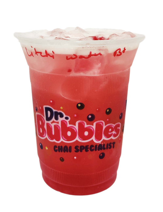 Dr. Bubbles Bubble Coffee Large Cup - Litchi Watermelon