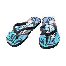 Miniso Passion Island Series Men's Flip Flops (Blue & Black)