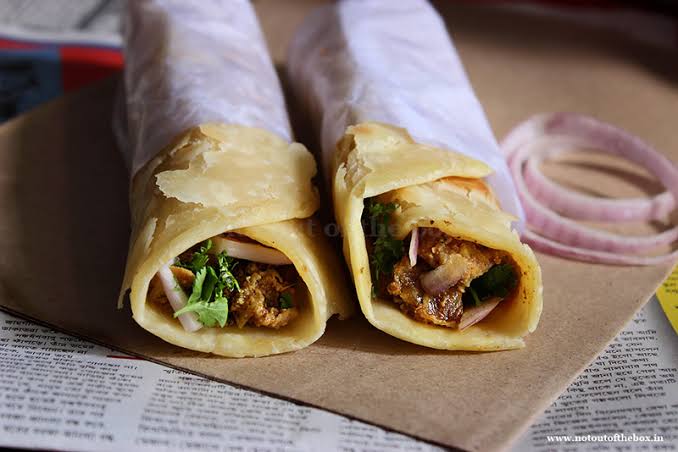 Roti Tadka Chicken Roll (RT)