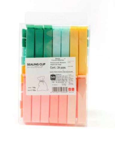 Miniso Food Storage Bag Plastic Sealing Clips